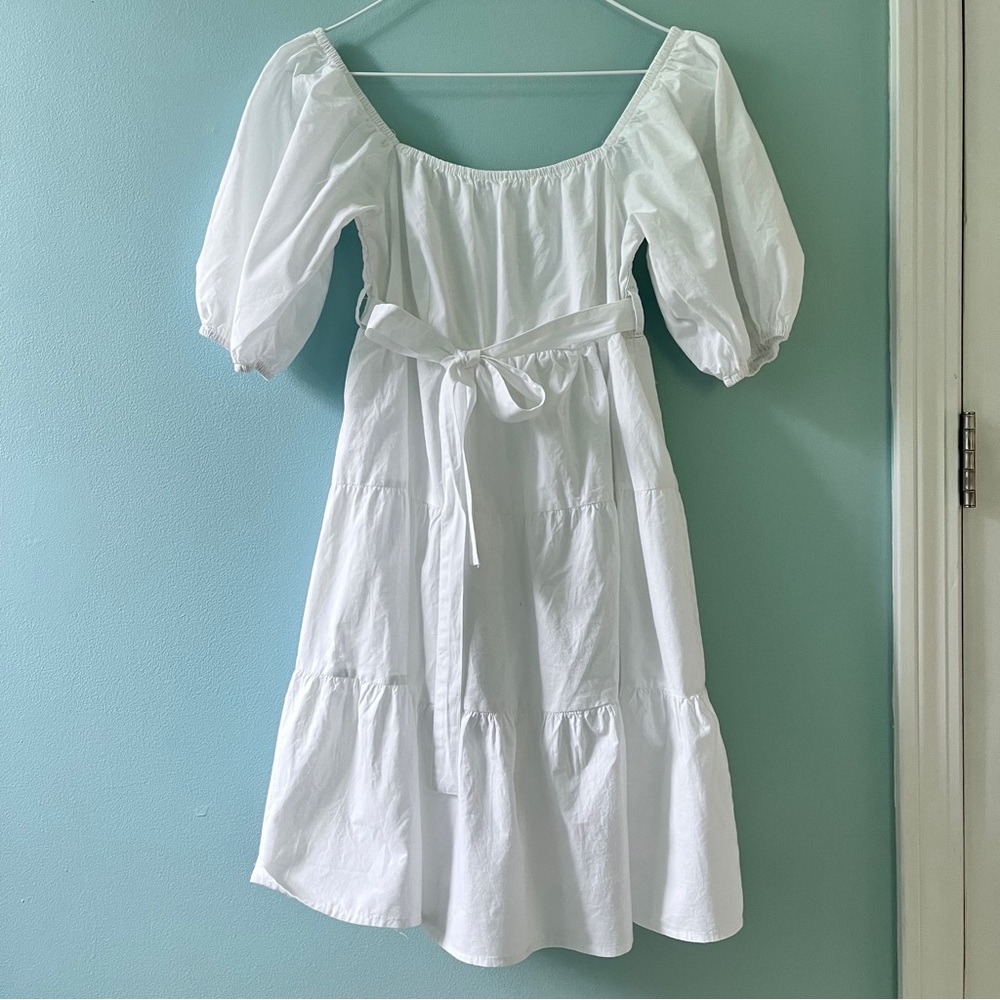 100% Cotton White Sundress